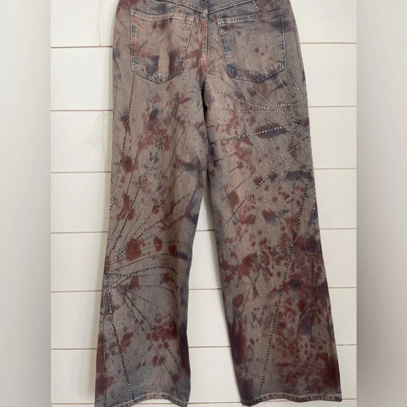 NWTO Free People We The Free Aurora Mid Rise Flare - Picture 11 of 14